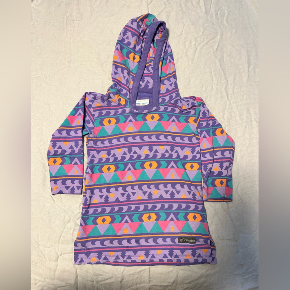 Columbia Kids' Patterned Tunic Hoodie